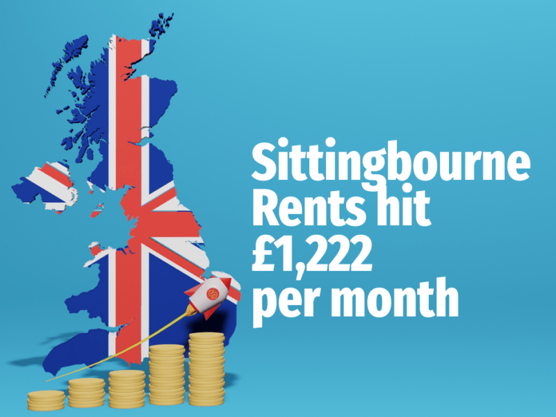 Sittingbourne Rents At £1,222 Per&nbsp;Month