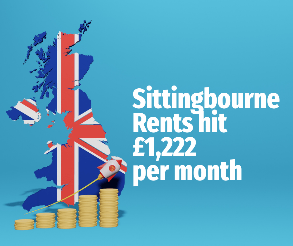 Sittingbourne Rents At £1,222 Per&nbsp;Month
